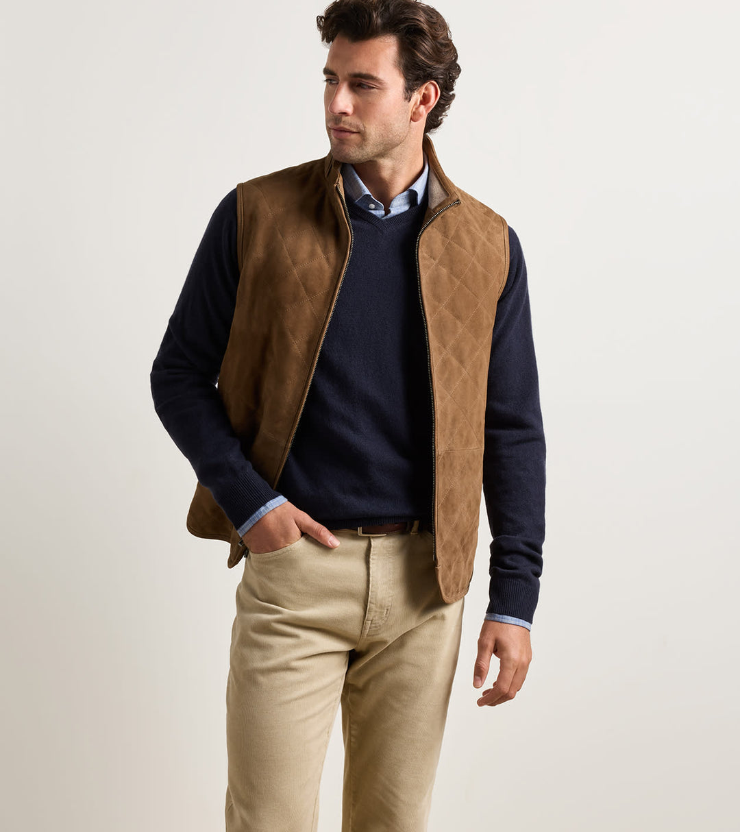 Essex Suede Vest