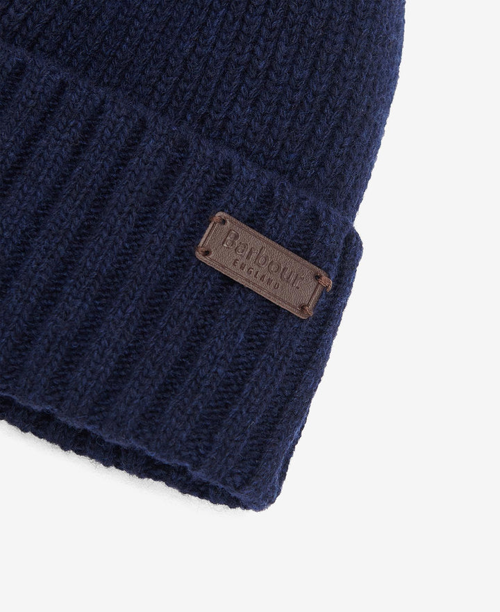 Barbour Carlton Beanie Navy MHA0449