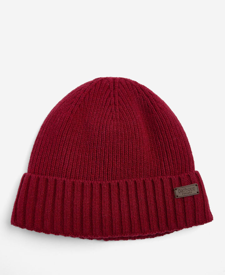 Barbour Carlton Beanie Cranberry MHA0449