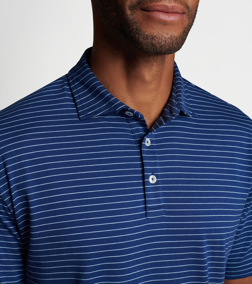 Peter Millar Pilot Mill Cedar Polo