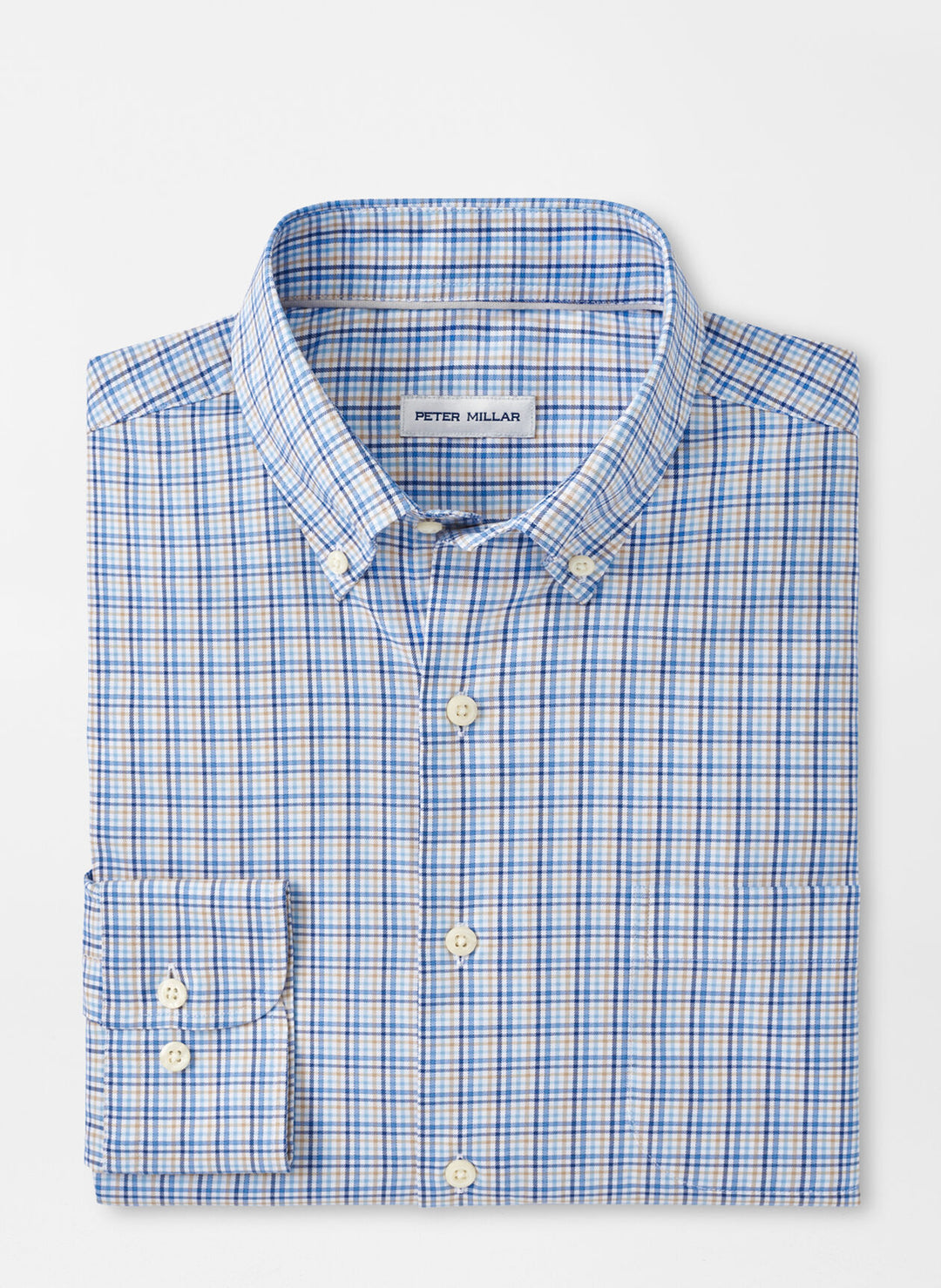 Peter Millar Cutler Cotton-Stretch Sport Shirt
