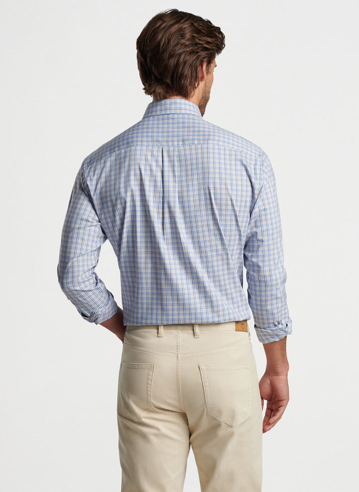 Peter Millar Cutler Cotton-Stretch Sport Shirt