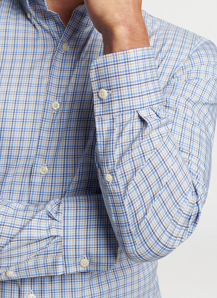 Peter Millar Cutler Cotton-Stretch Sport Shirt