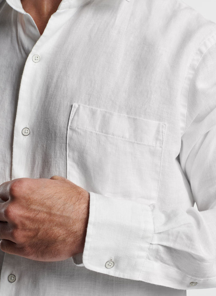 Peter-Millar-Coastal-Garment-Dyed-Linen-Sport-Shirt-White-MS24W60LTF