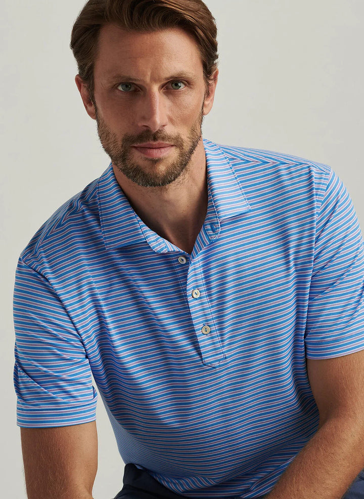 Peter Millar Lane Performance Jersey Polo Riverbed MS25EK09H
