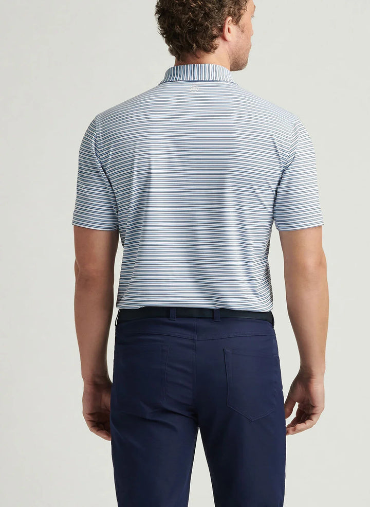 Peter Millar Lane Performance Jersey Polo White MS25EK09H