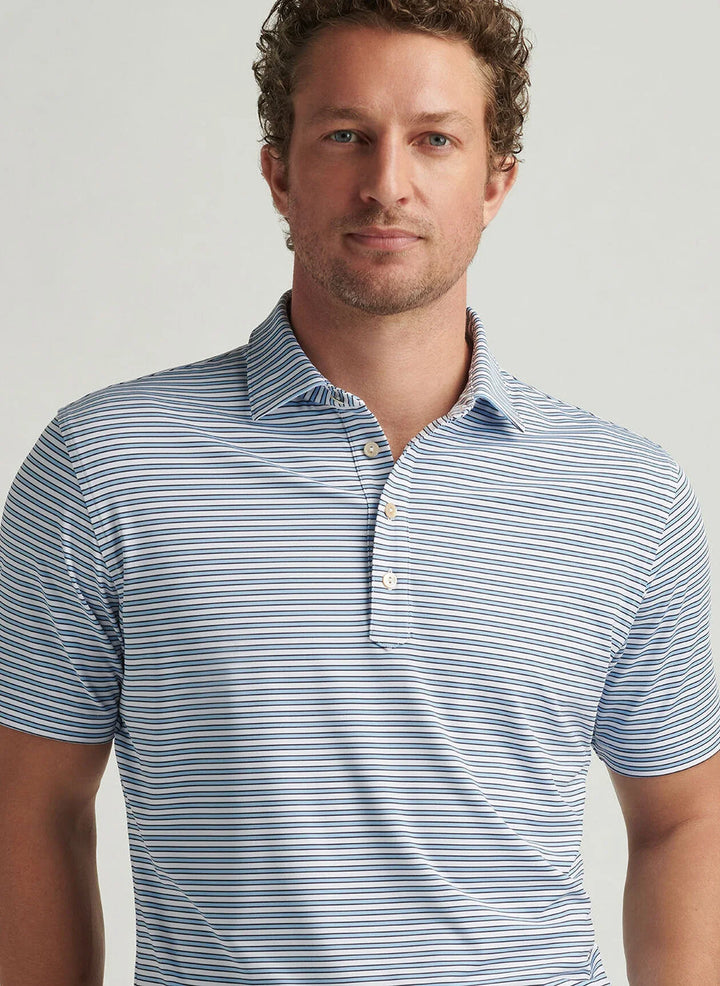 Peter Millar Lane Performance Jersey Polo White MS25EK09H