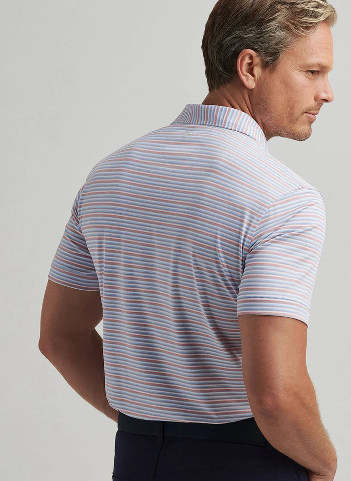 Peter Millar Cadence Performance Jersey Polo Blue Frost MS25XK11E
