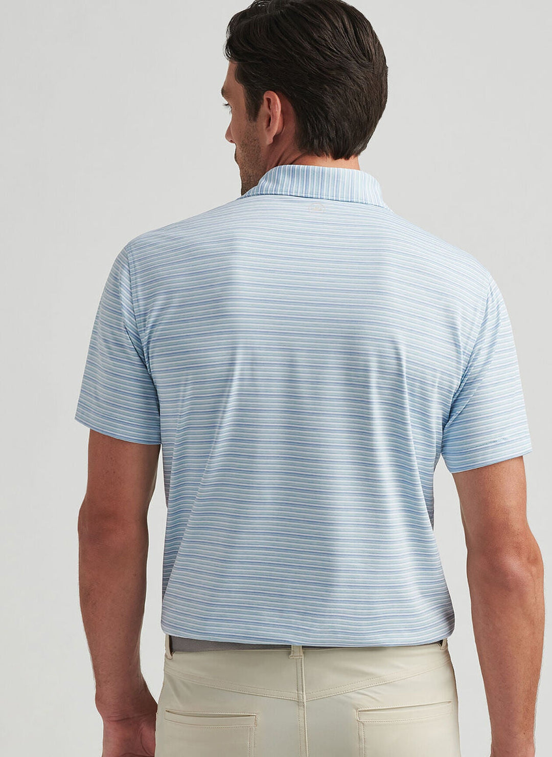 Peter Millar Cadence Performance Jersey Polo Blue Spruce MS25XK11E