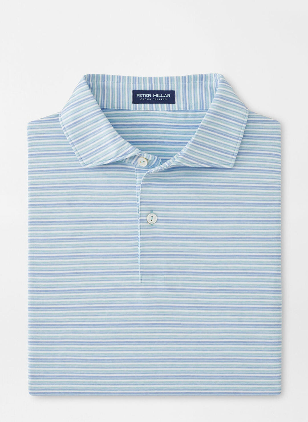 Peter Millar Cadence Performance Jersey Polo Blue Spruce MS25XK11E