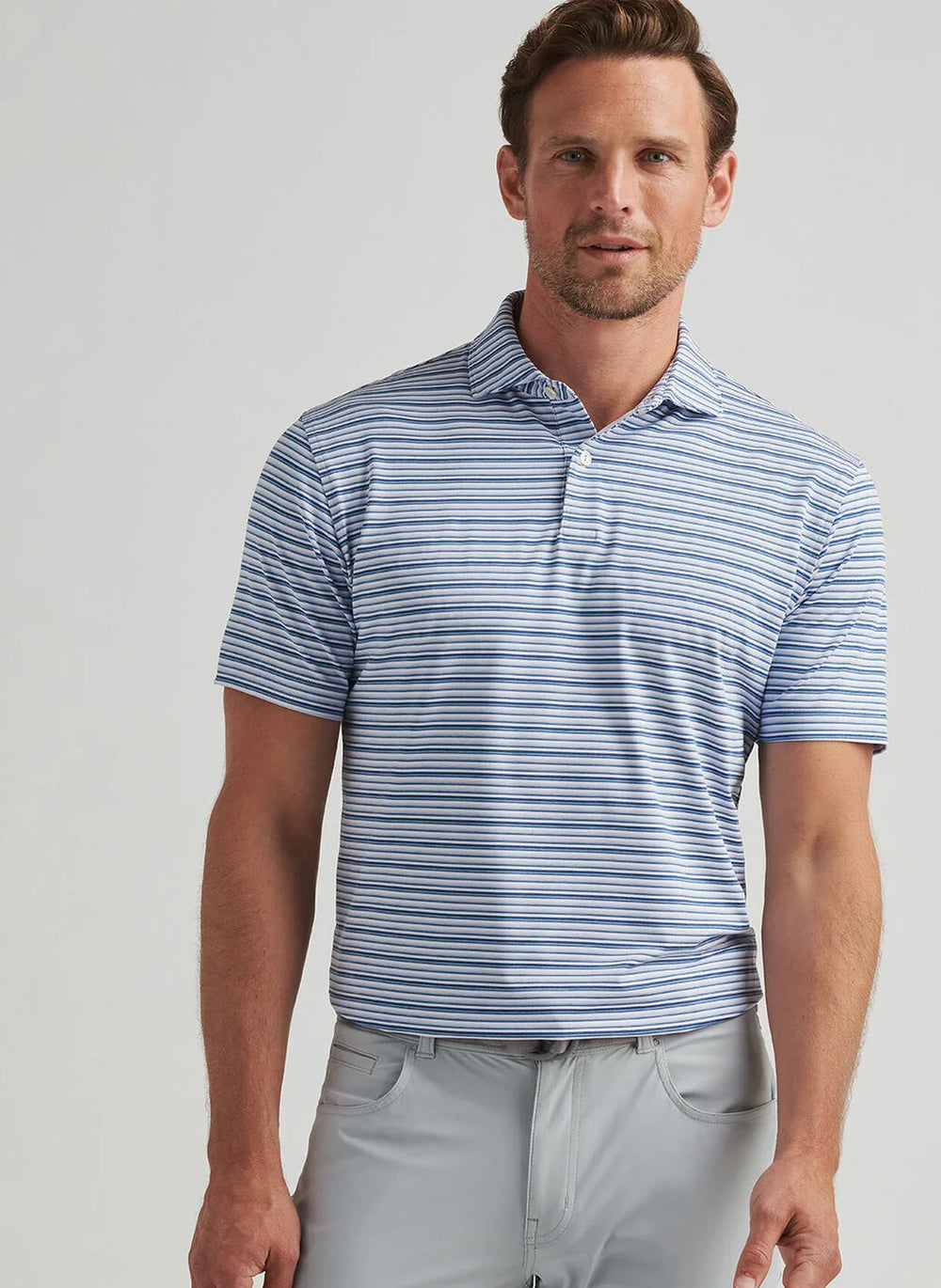 Peter Millar Cadence Performance Jersey Polo Lavender Moon MS25XK11E