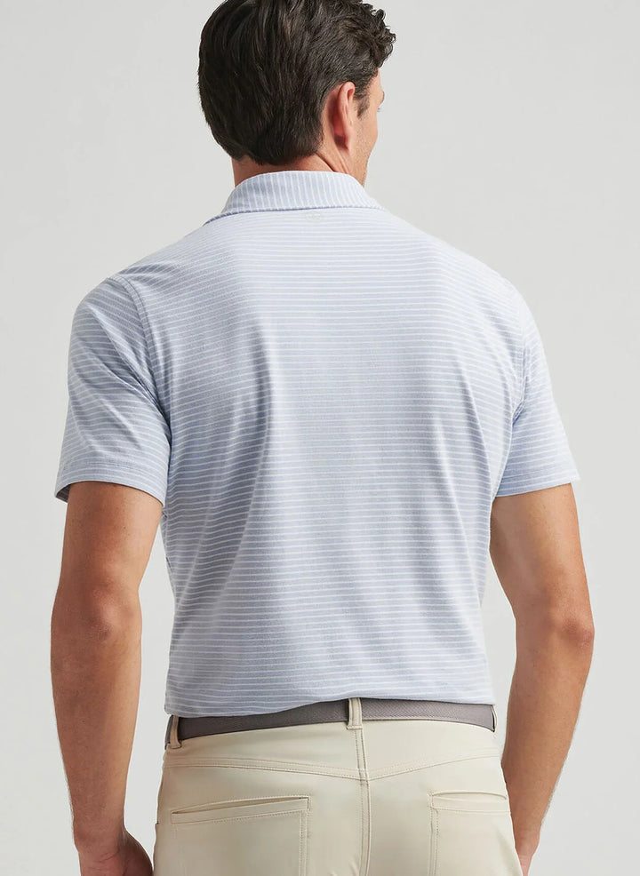 Peter Millar Albatross Cotton Blend Piqué Polo Angelite MS25XK56E