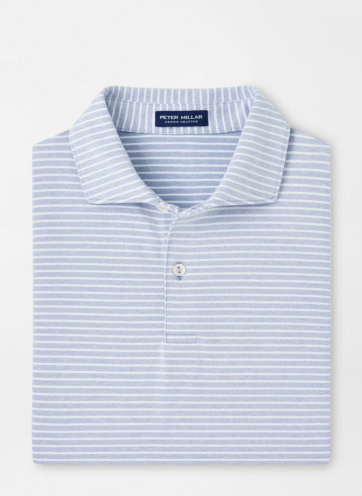Peter Millar Albatross Cotton Blend Piqué Polo Angelite MS25XK56E