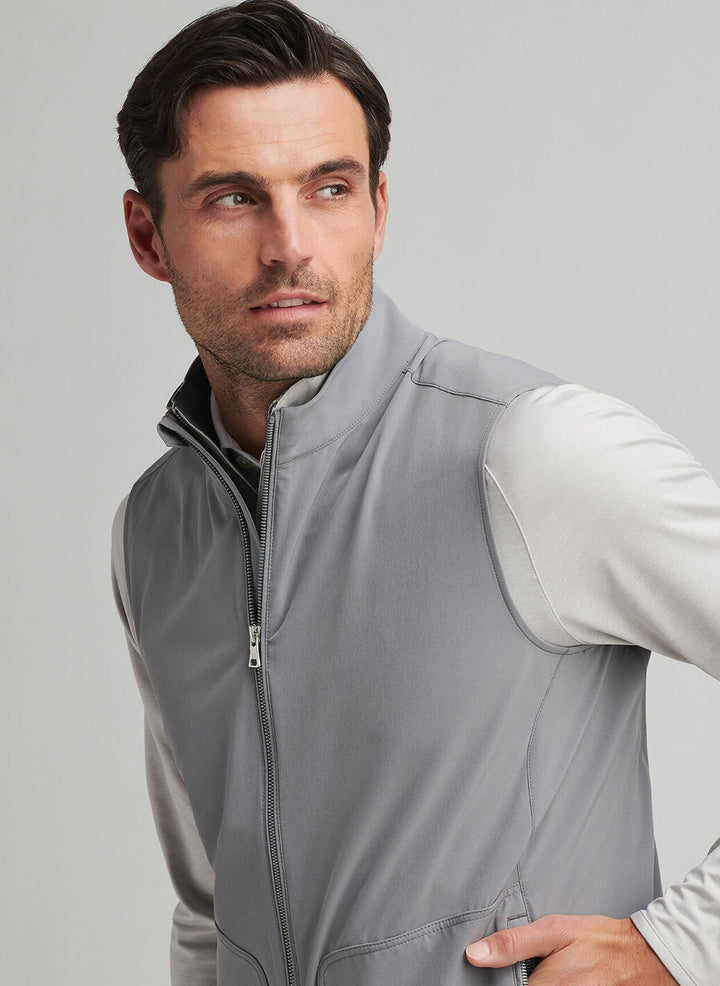 Peter Millar Contour Vest | Oslo Grey