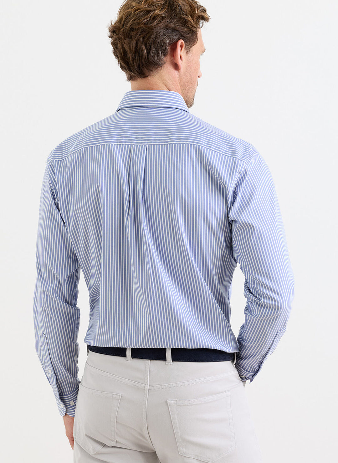 Peter Millar Langley Crown Lite Cotton-Stretch Sport Shirt