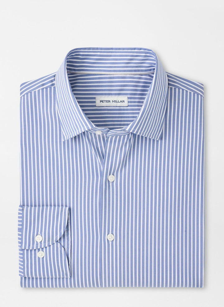 Peter Millar Langley Crown Lite Cotton-Stretch Sport Shirt