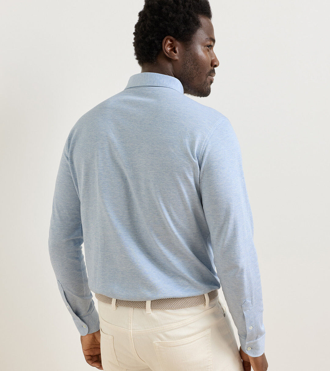 Peter Millar Landon Long-Sleeve Polo