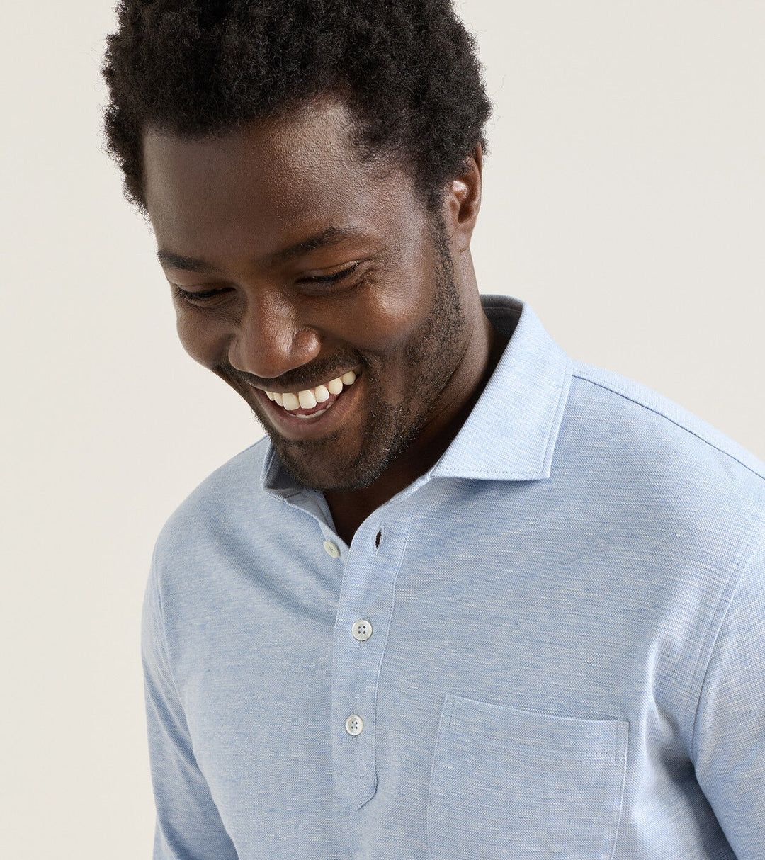 Peter Millar Landon Long-Sleeve Polo