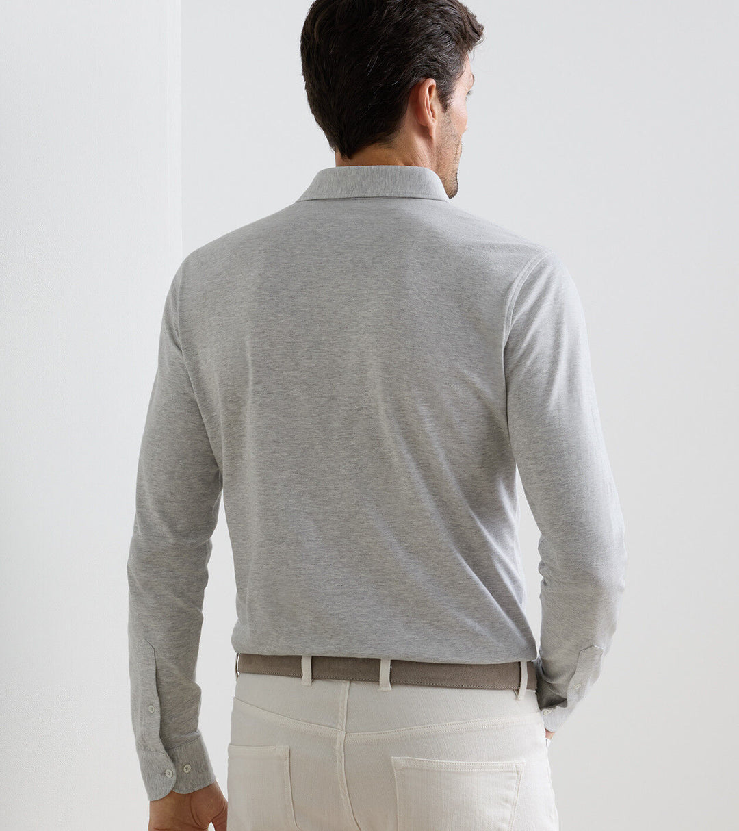 Peter Millar Landon Long-Sleeve Polo