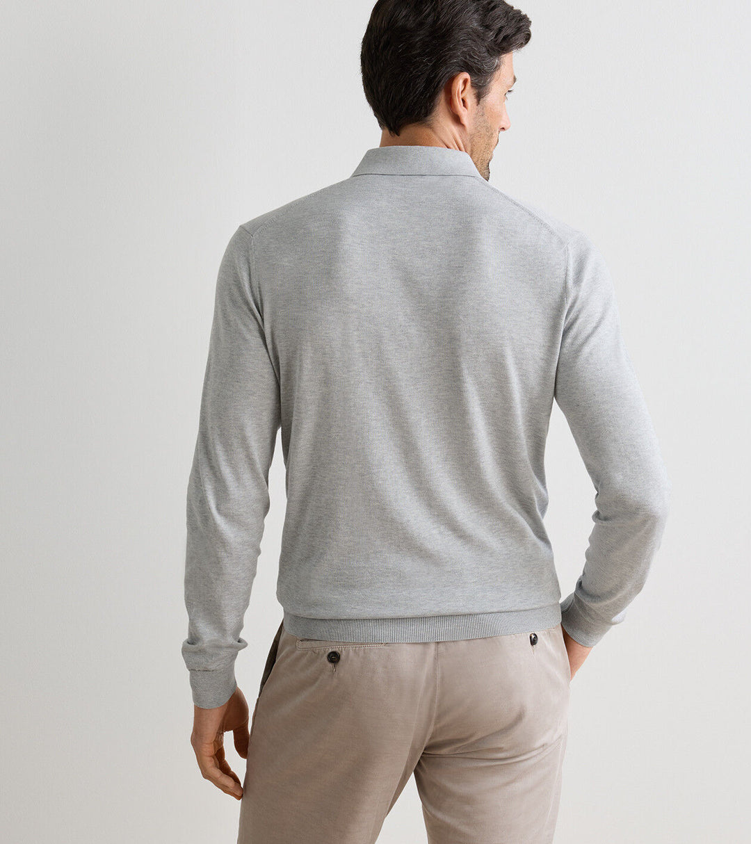 Peter Millar Mariner Sea Island Cotton Sweater Polo