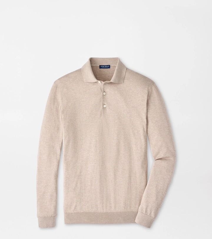Peter Millar Mariner Sea Island Cotton Sweater Polo