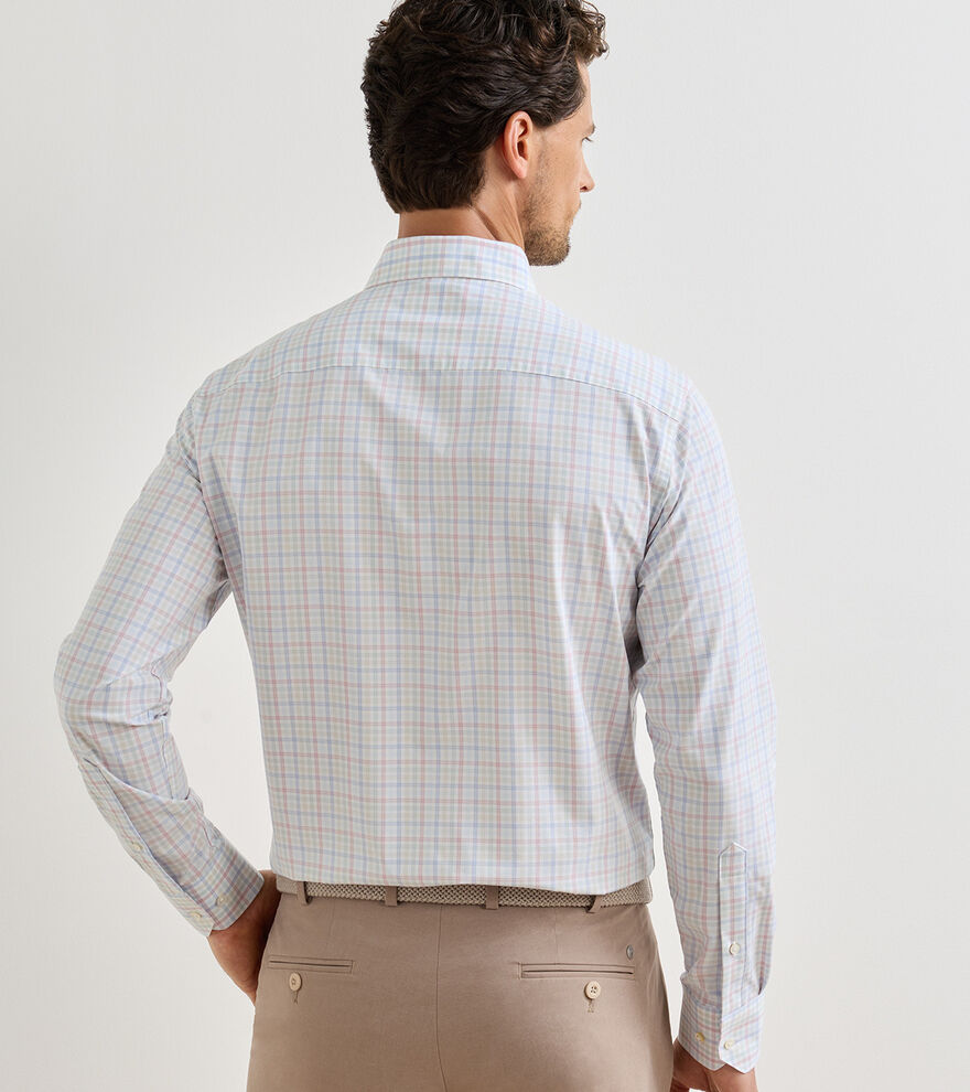 Peter Millar Basin Performance Poplin Sport Shirt