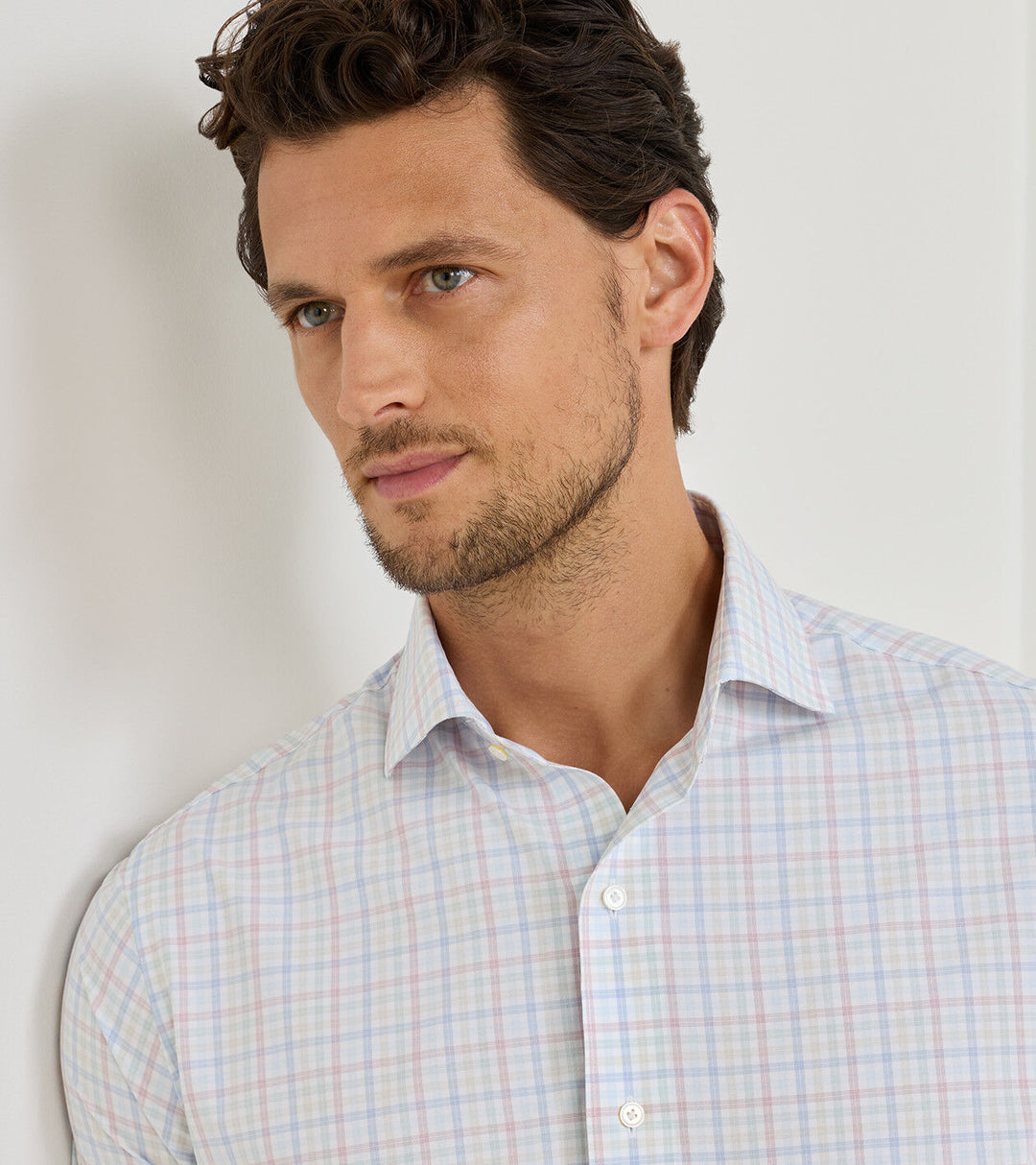 Peter Millar Basin Performance Poplin Sport Shirt