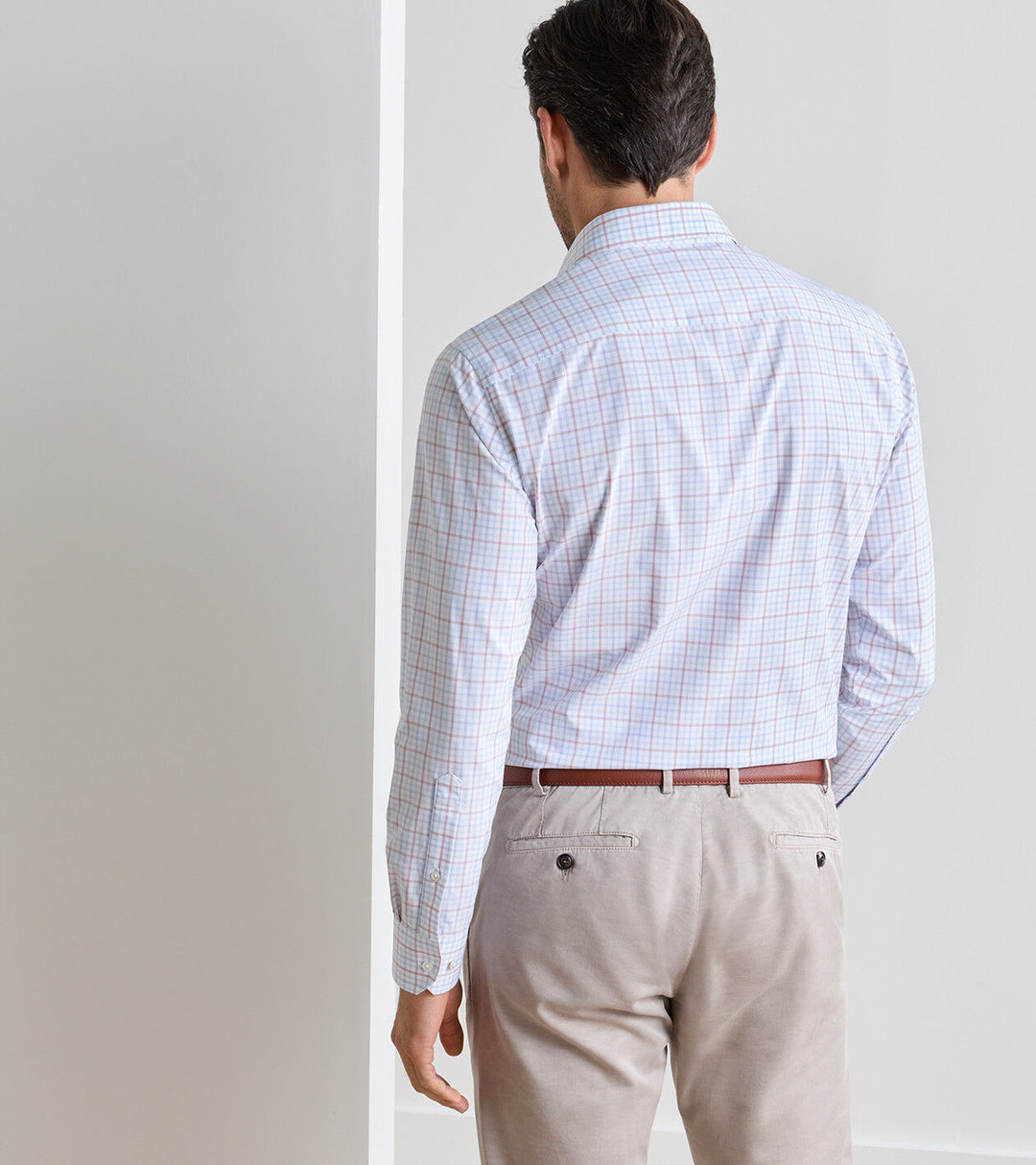 Peter Millar Main Performance Poplin Sport Shirt