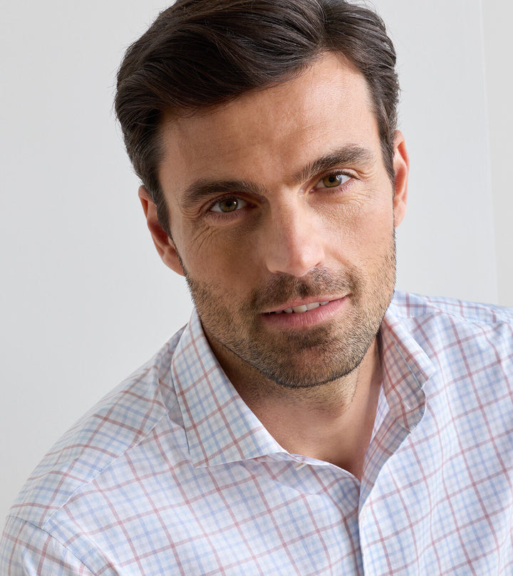 Peter Millar Main Performance Poplin Sport Shirt