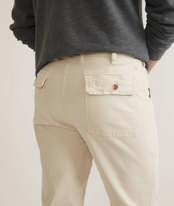Marine Layer Breyer Relaxed Utility Pant Natural 1240105111359