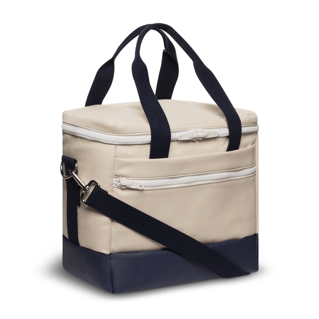 Hudson Sutler Montauk Cooler Bag Natural/Navy HS6031