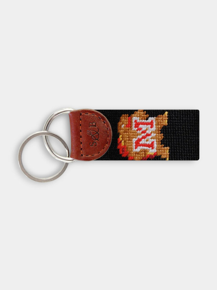 Smathers & Branson University of Maryland Needlepoint Key Fob