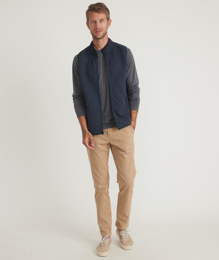 Marine Layer Corbet Full Zip Vest