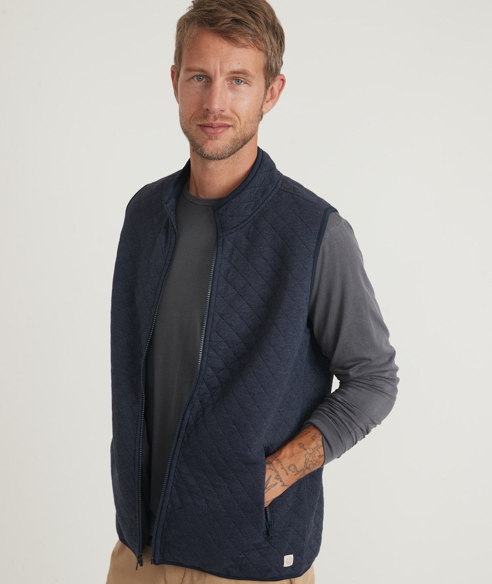 Marine Layer Corbet Full Zip Vest