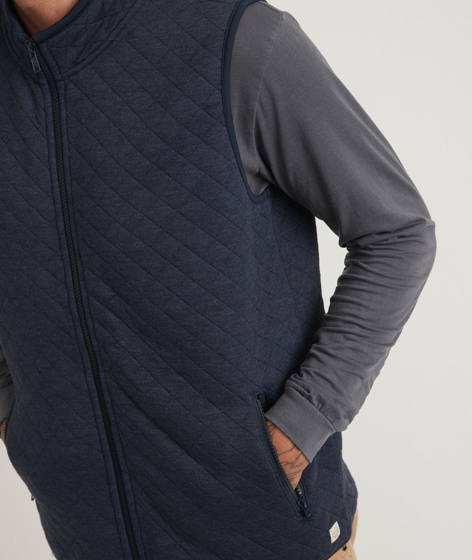 Marine Layer Corbet Full Zip Vest