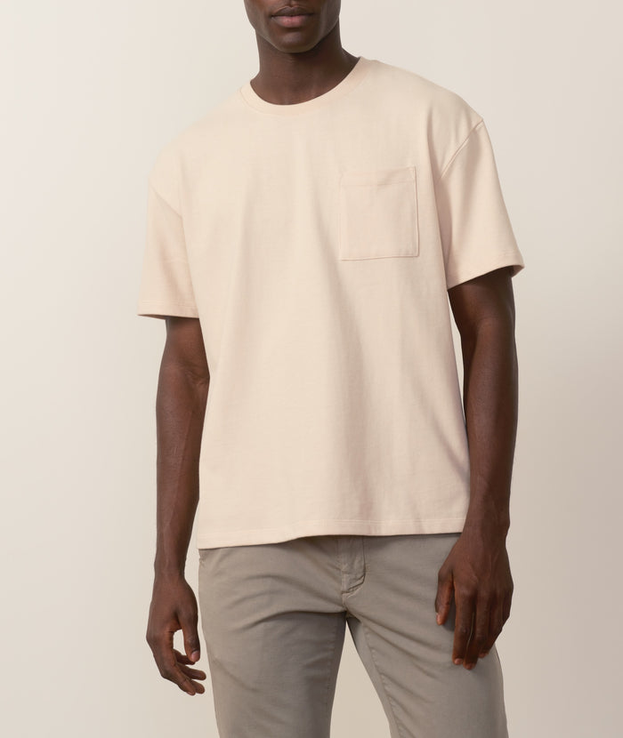 Marine Layer Relaxed Boxy Ten Year Tee Fog TYT