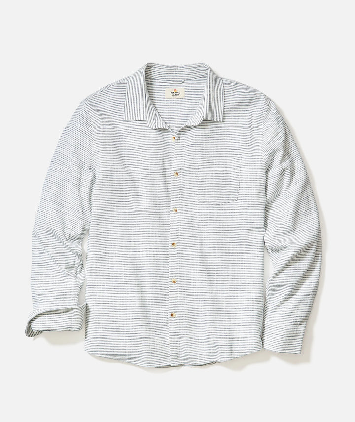 Marine Layer Stretch Selvage Long Sleeve Shirt