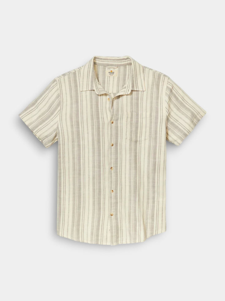 Marine Layer Stretch Selvage Short Sleeve Shirt