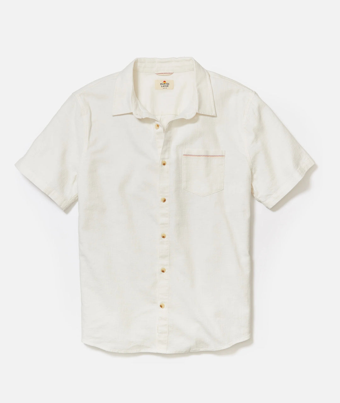 Marine Layer Stretch Selvage Short Sleeve Shirt