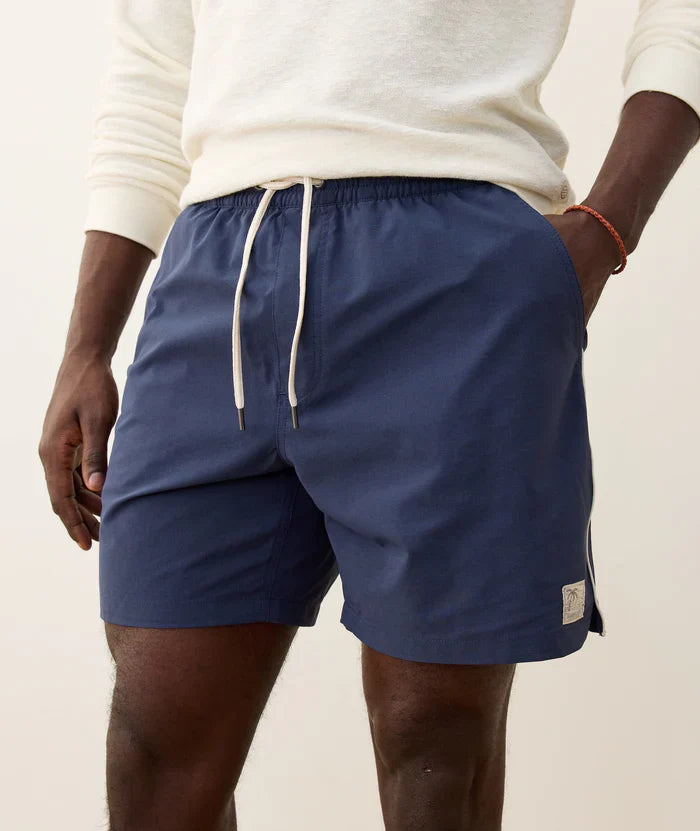 Marine Layer 6" Lined Sport & Swim Short Mood Indigo 2250105131439