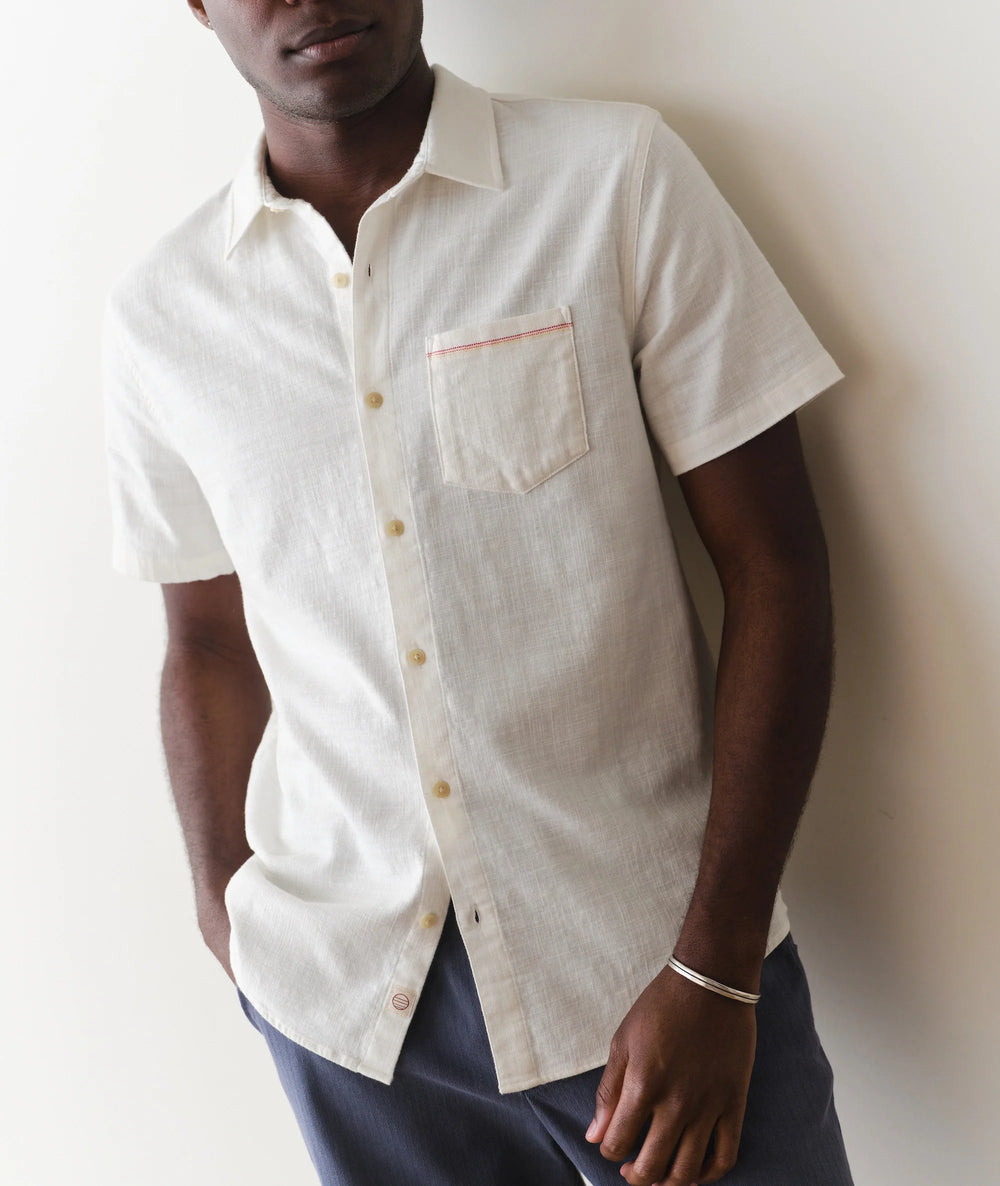 Marine Layer Stretch Selvage Short Sleeve Shirt