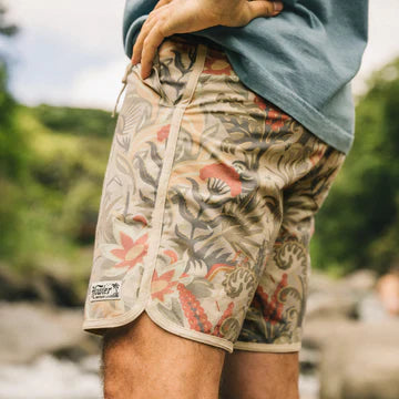 Howler Bros. Bruja Boardshorts 18.5" Ottine Scene : Off White 131625S-OTT