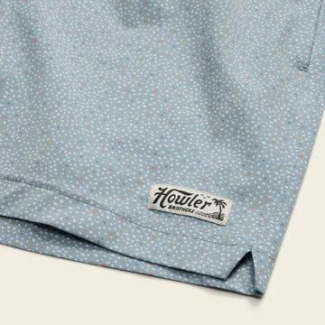 Howler Bros. Deep Set Boardshorts 17" Lotsa Dots : Pool Blue 133225S-LOT