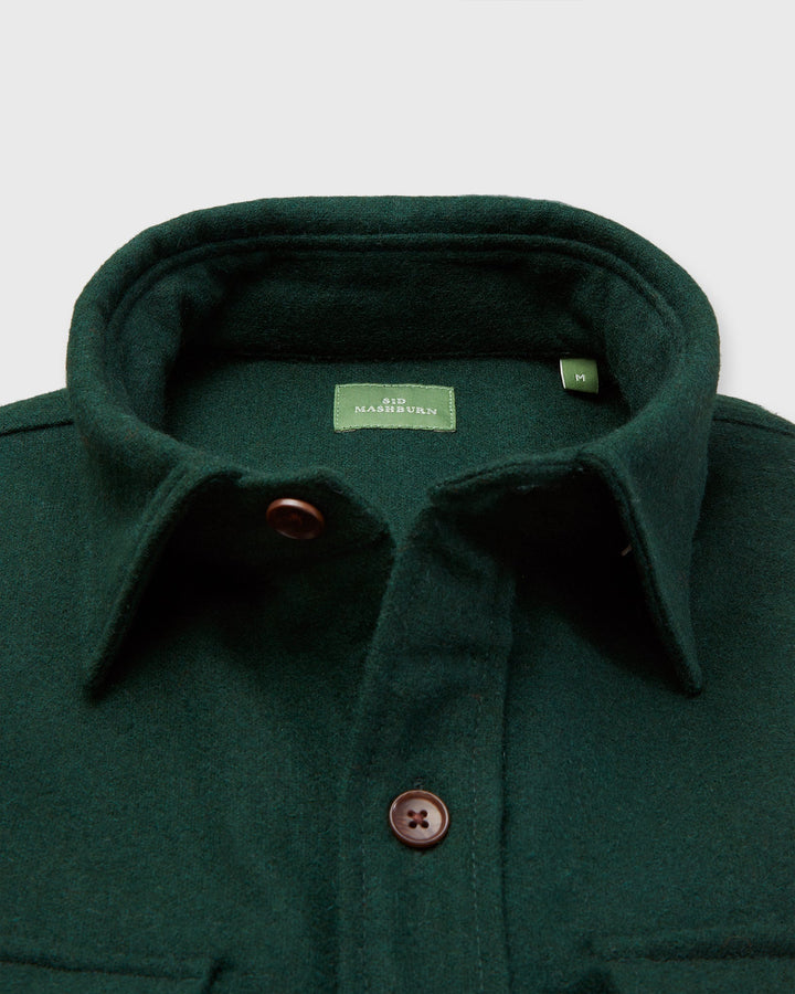 Sid Mashburn Melton Wool CPO Shirt Jacket