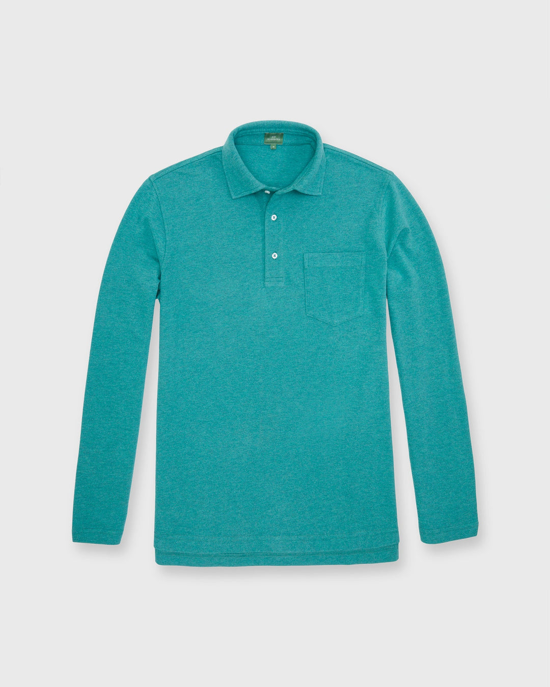 Sid Mashburn Long-Sleeve Pique Polo