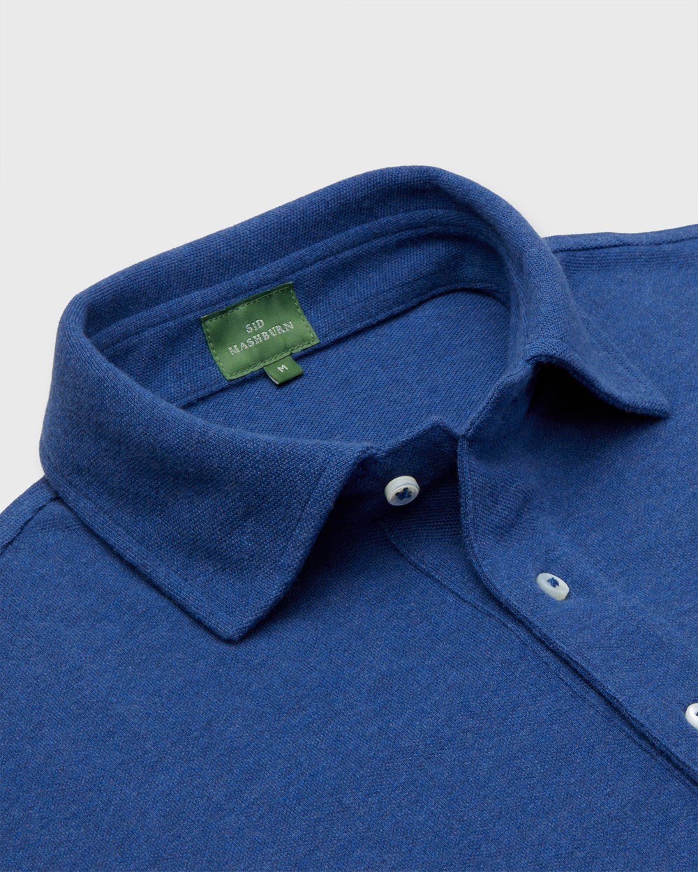 Sid Mashburn Long-Sleeve Pique Polo