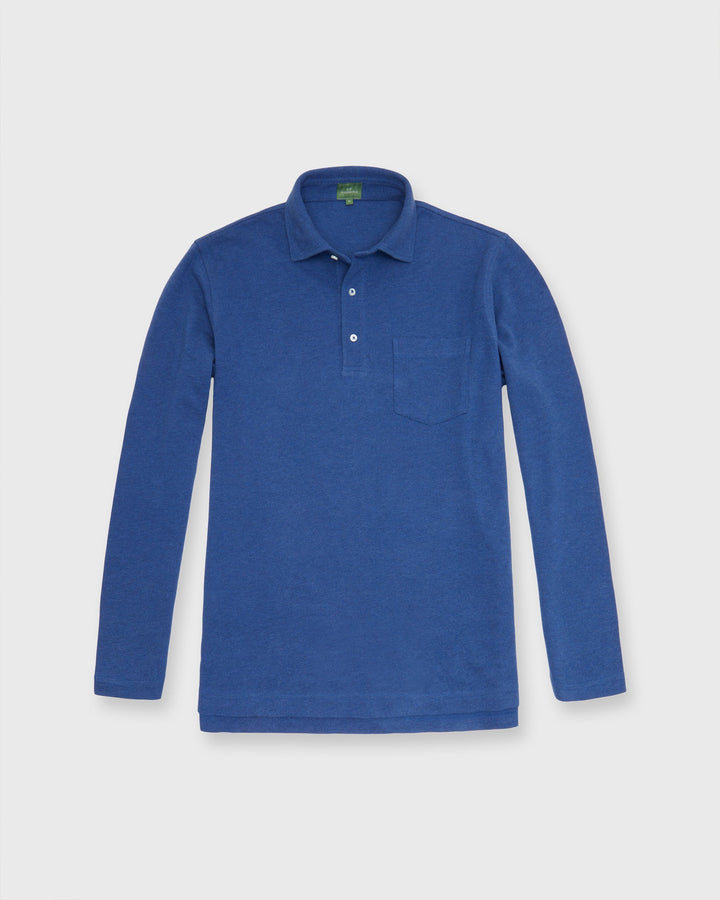 Sid Mashburn Long-Sleeve Pique Polo