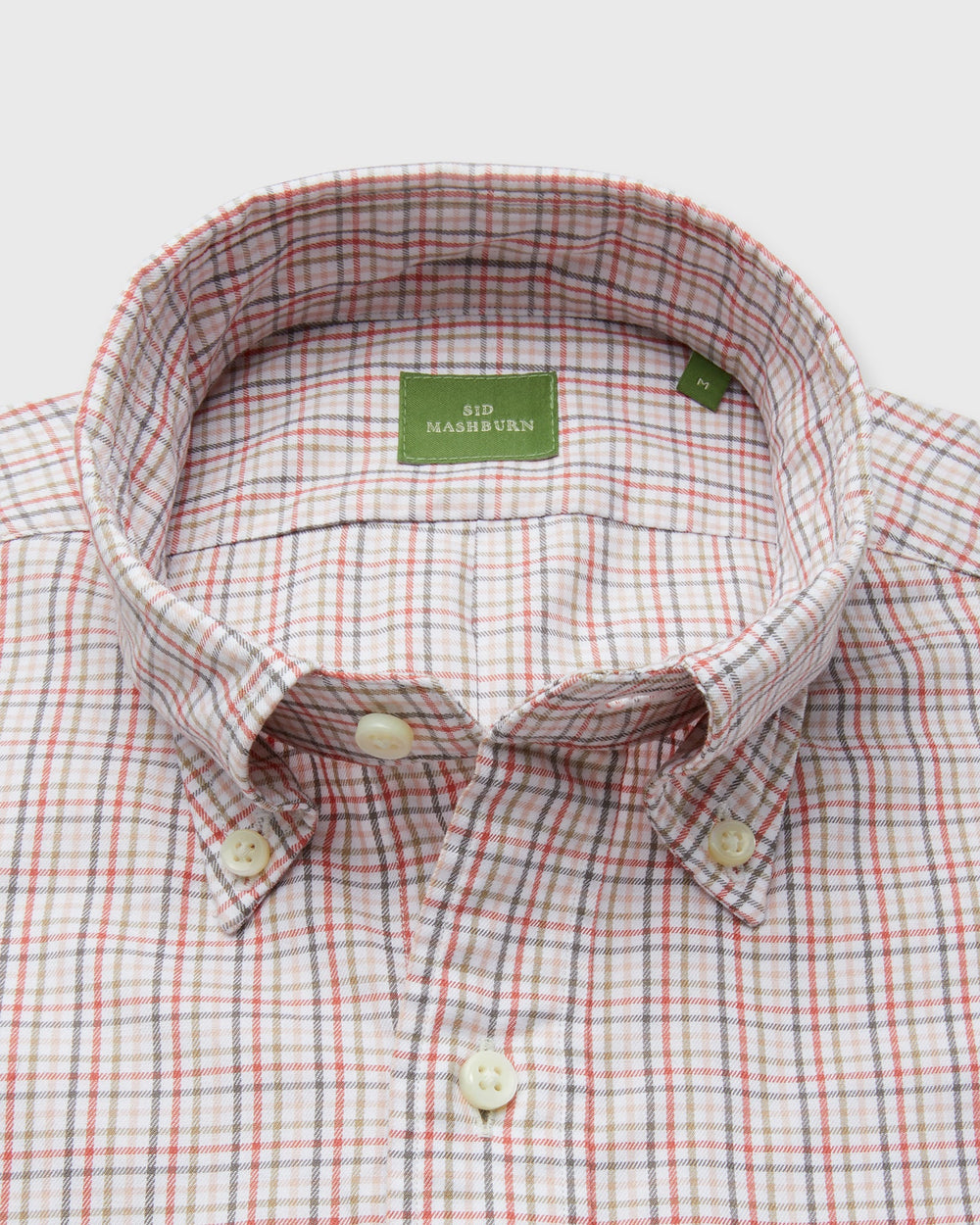 Sid Mashburn Twill Button-Down Sport Shirt