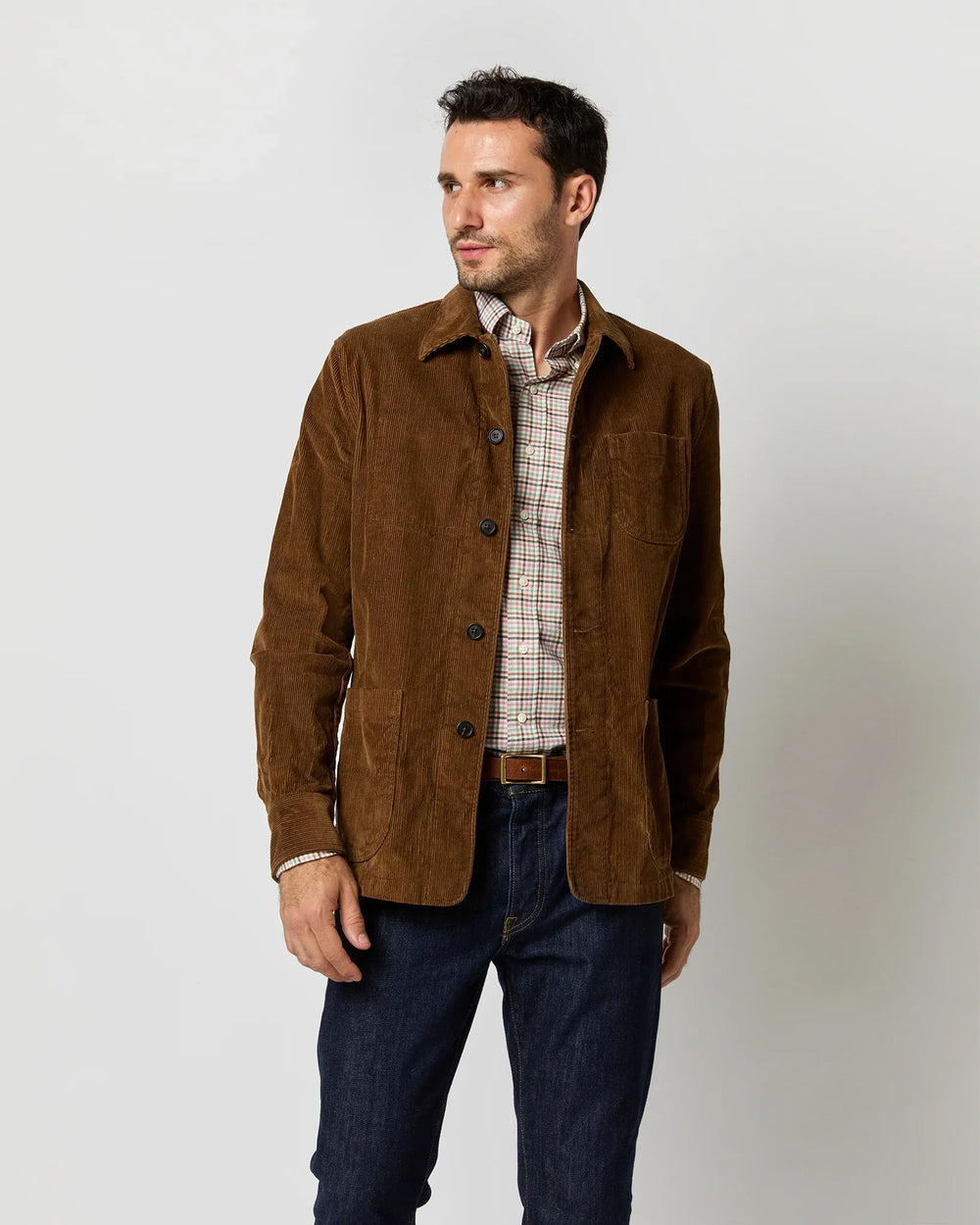 Sid Mashburn Chore Jacket Acorn Corduroy S74257