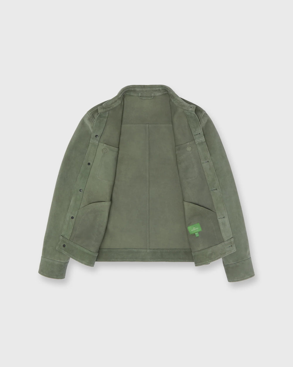 Sid Mashburn Suede Work Shirt